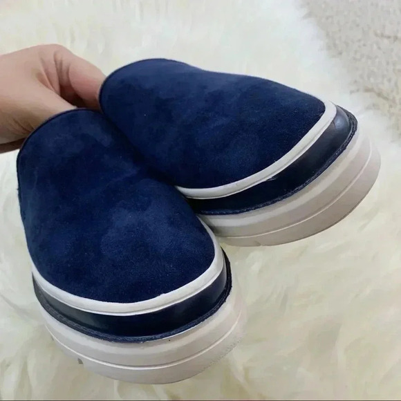 Bill Blass Sutton Suede Chunky Sneakers - Picture 4 of 10